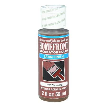 Homefront Homefront Satin Chocolate Hobby Paint 2 oz 17260